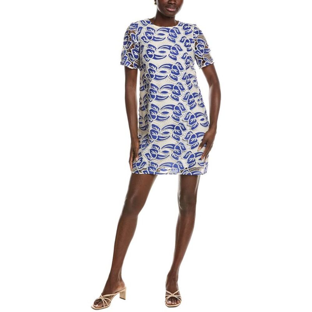 Sam Edelman Womens  Artisanal Lace Shift Dress